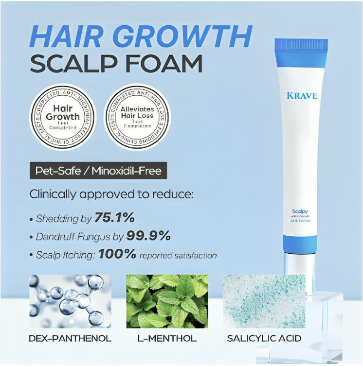 Krave Scalpy Hair Serum | Scalp Health & Hair Growth 20ml